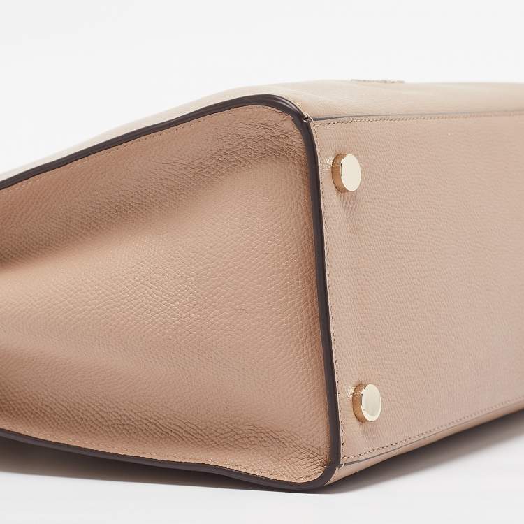 Pre Owned Kate Spade Beige Leather Large Classic Tote