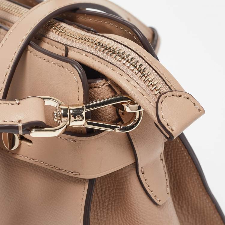 Pre Owned Kate Spade Beige Leather Large Classic Tote