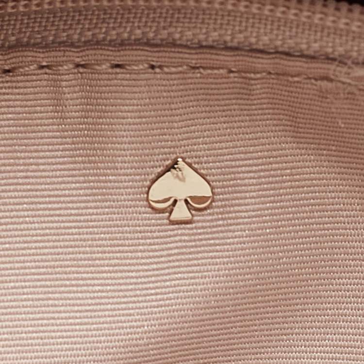 Pre Owned Kate Spade Beige Leather Large Classic Tote