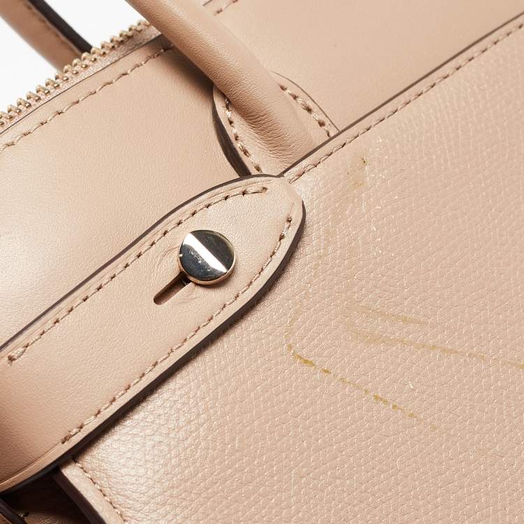 Pre Owned Kate Spade Beige Leather Large Classic Tote