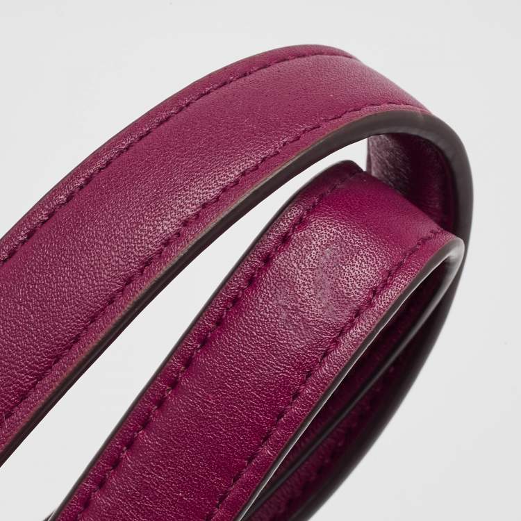 Pre Owned Kate Spade Burgundy Quilted Leather New York Natalia Tote