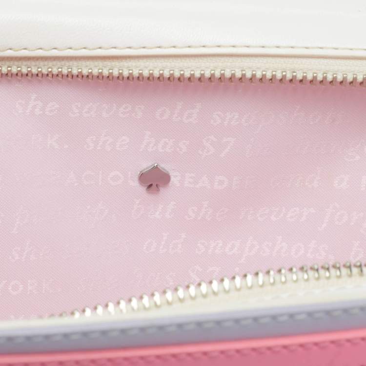 Pre Owned Kate Spade Multicolor Printed Leather California Dreaming Surf 3d Van Crossbody Bag
