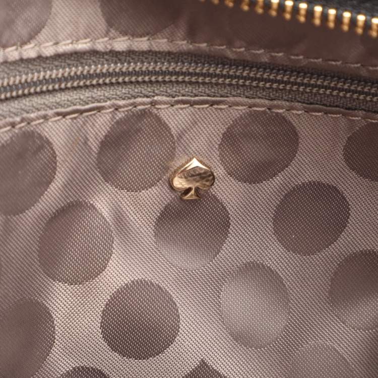 Pre Owned Kate Spade Black Leather Social Butterfly Skyler Crossbody Bag