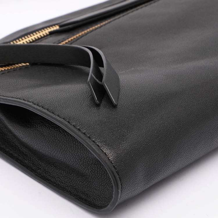 Pre Owned Kate Spade Black Leather Social Butterfly Skyler Crossbody Bag
