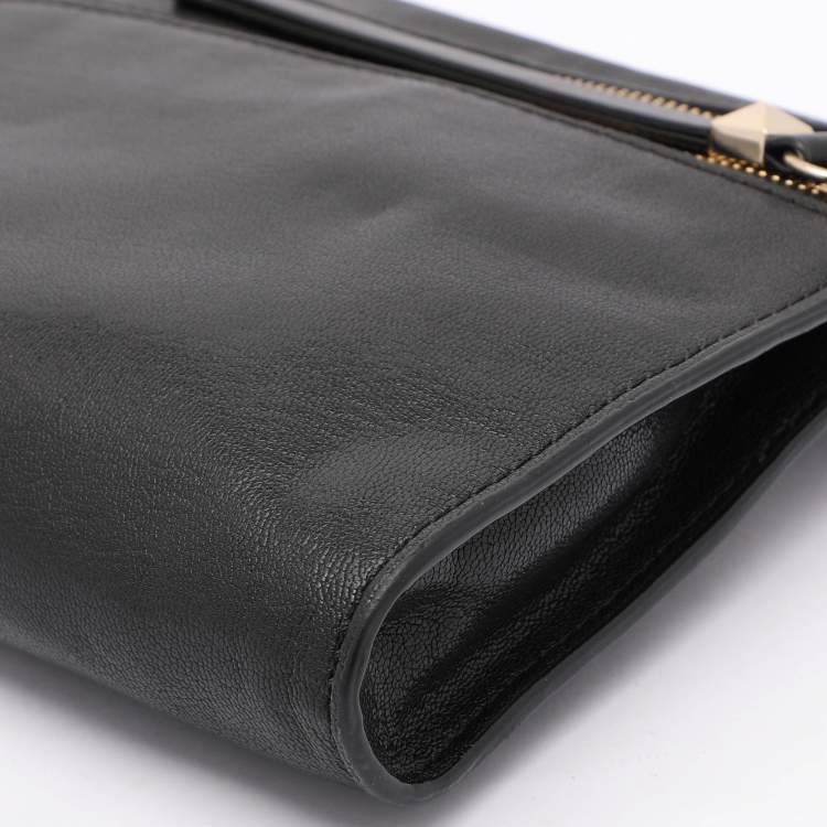 Pre Owned Kate Spade Black Leather Social Butterfly Skyler Crossbody Bag