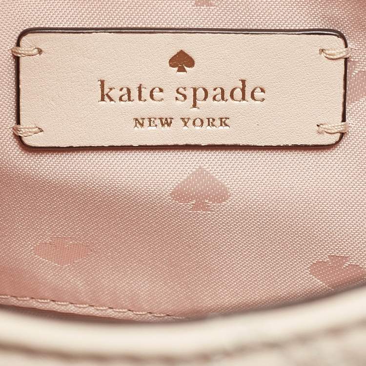 مملوكة مسبقًا Kate Spade Beige Quilted Leather Natalia Crossbody Bag