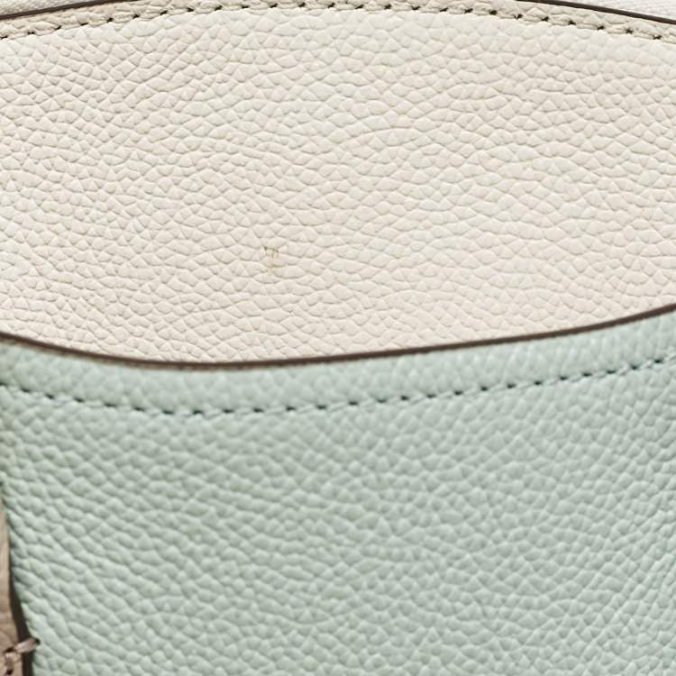 Pre Owned Kate Spade Tricolor Leather Medium Margaux Satchel
