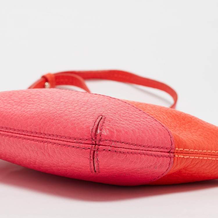 مملوكة مسبقًا Kate Spade Pink/Orange Leather New York Grove Park Crossbody Bag