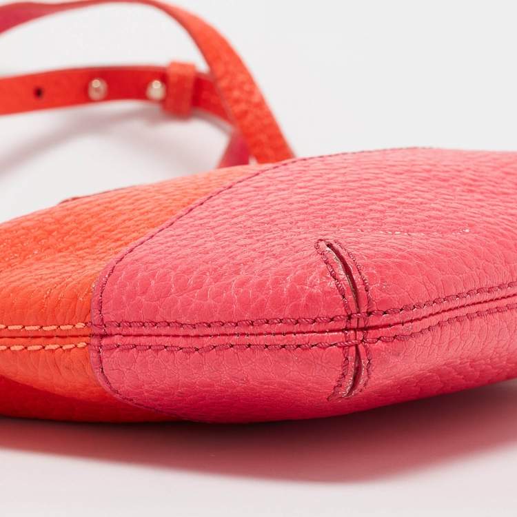 مملوكة مسبقًا Kate Spade Pink/Orange Leather New York Grove Park Crossbody Bag