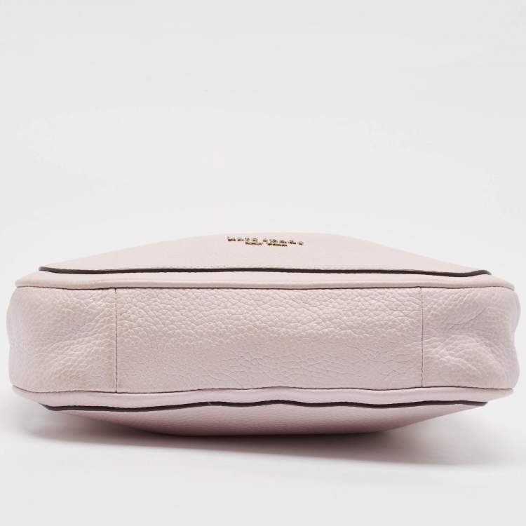 Pre Owned Kate Spade Lilac Leather Roulette Messenger Bag