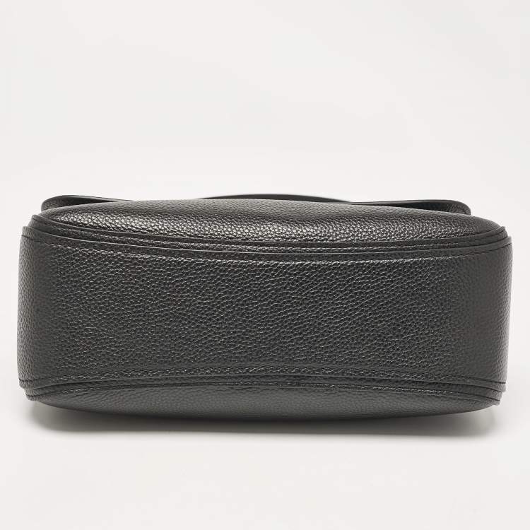 مملوكة مسبقًا Kate Spade Black Leather Polly Convertible Flap Shoulder Bag