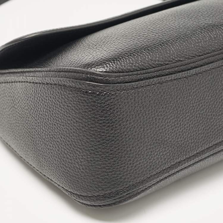 مملوكة مسبقًا Kate Spade Black Leather Polly Convertible Flap Shoulder Bag