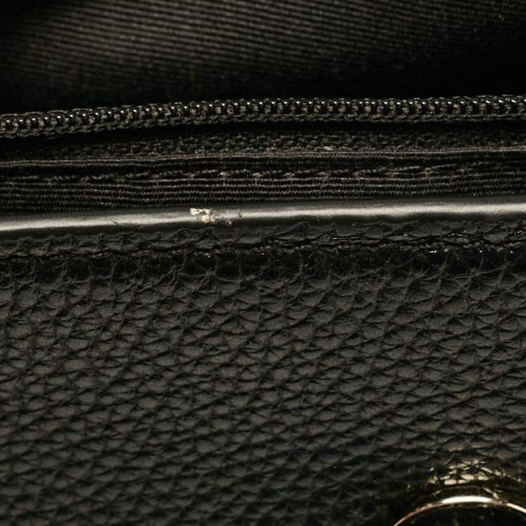 مملوكة مسبقًا Kate Spade Black Leather Polly Convertible Flap Shoulder Bag