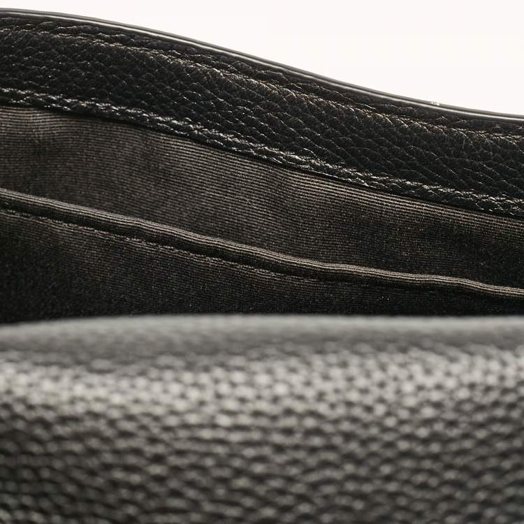 مملوكة مسبقًا Kate Spade Black Leather Polly Convertible Flap Shoulder Bag
