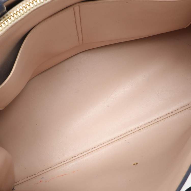 Pre Owned Kate Spade Blue Leather Hayes Street Tote