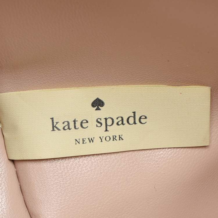 Pre Owned Kate Spade Blue Leather Hayes Street Tote