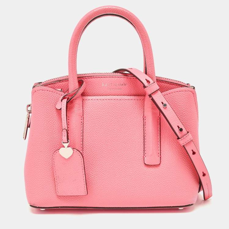 Kate Spade Peach Leather Margaux Mini Satchel Kate Spade TLC