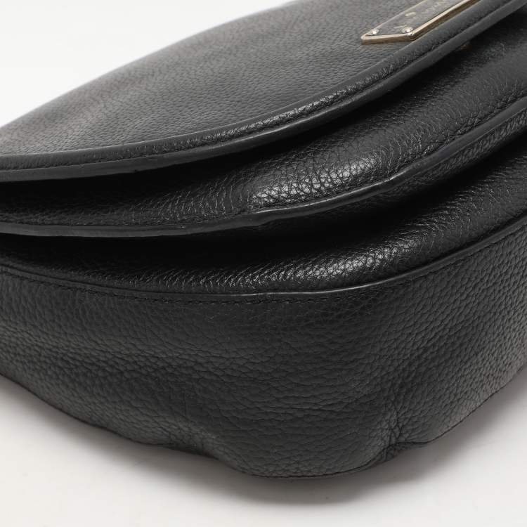 Pre Owned Kate Spade Black Leather Oliver Street Lilly Crossbody Bag