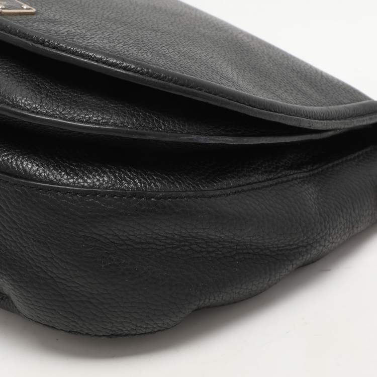 Pre Owned Kate Spade Black Leather Oliver Street Lilly Crossbody Bag