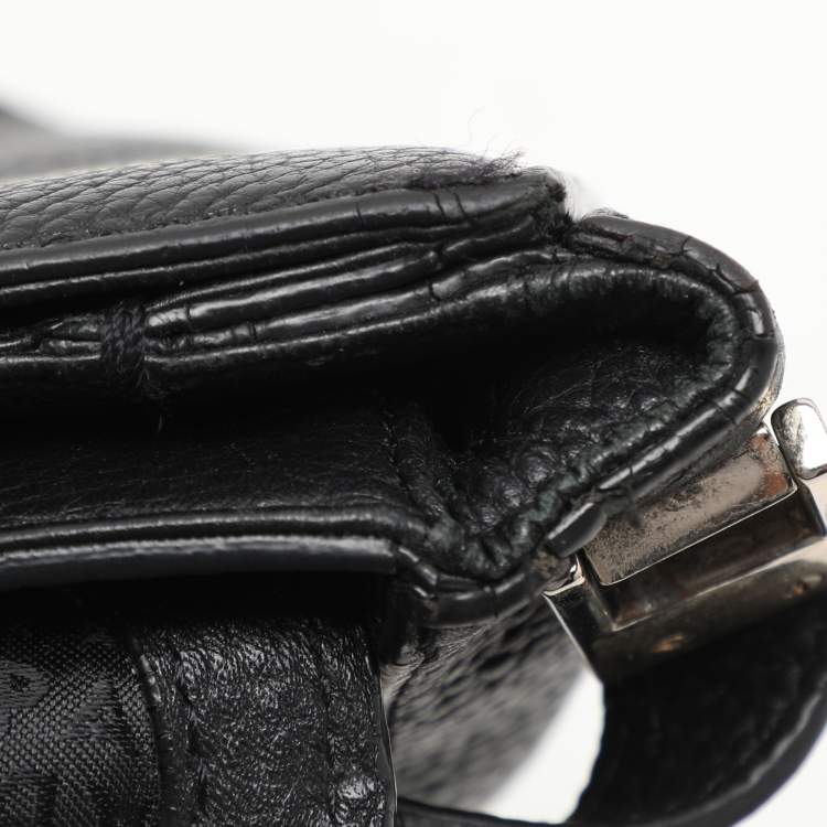 Pre Owned Kate Spade Black Leather Oliver Street Lilly Crossbody Bag