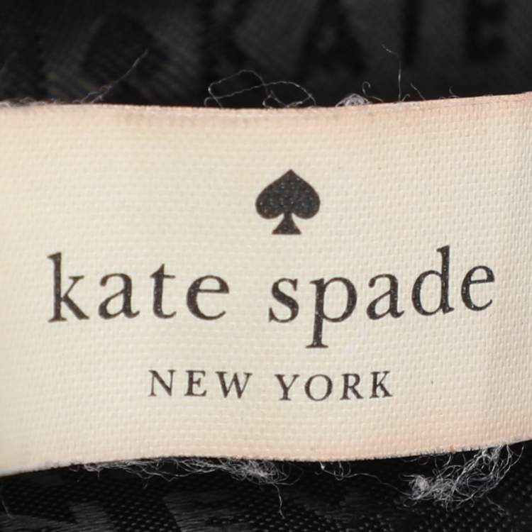 Pre Owned Kate Spade Black Leather Oliver Street Lilly Crossbody Bag