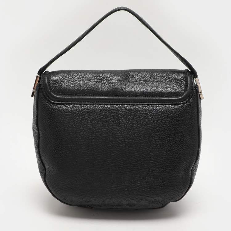 Pre Owned Kate Spade Black Leather Oliver Street Lilly Crossbody Bag