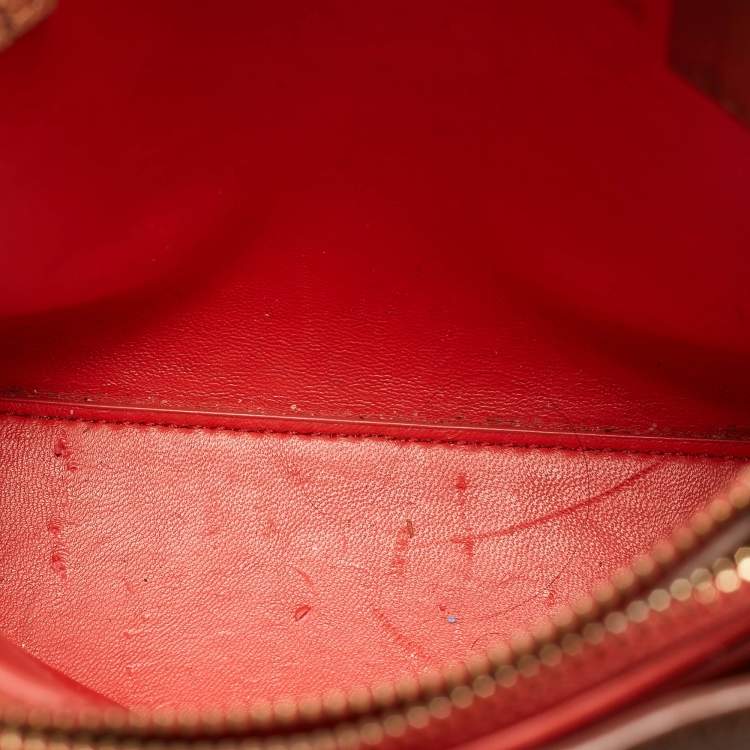 Pre Owned Kate Spade Brown Leather Mini Hayes Street Isobel Tote