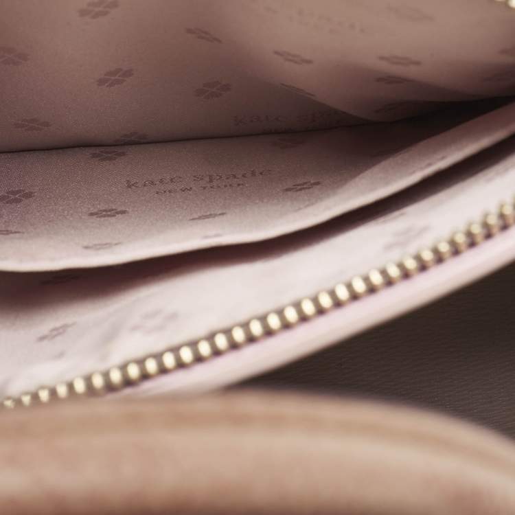 Pre Owned Kate Spade Tricolor Leather Knott Satchel
