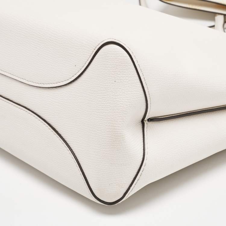 مملوكة مسبقًا Kate Spade Off White Leather Aldy Tote