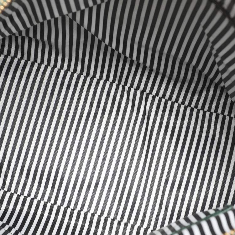 Pre Owned Kate Spade Green Leather Dome Satchel