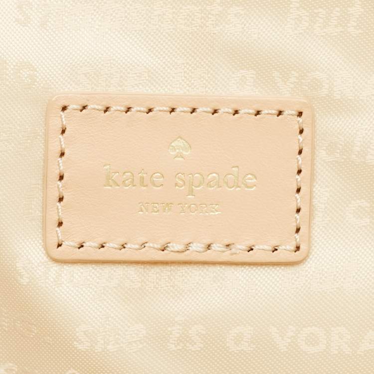 Pre Owned Kate Spade Red Nylon Kennedy Park Calista Laptop Bag