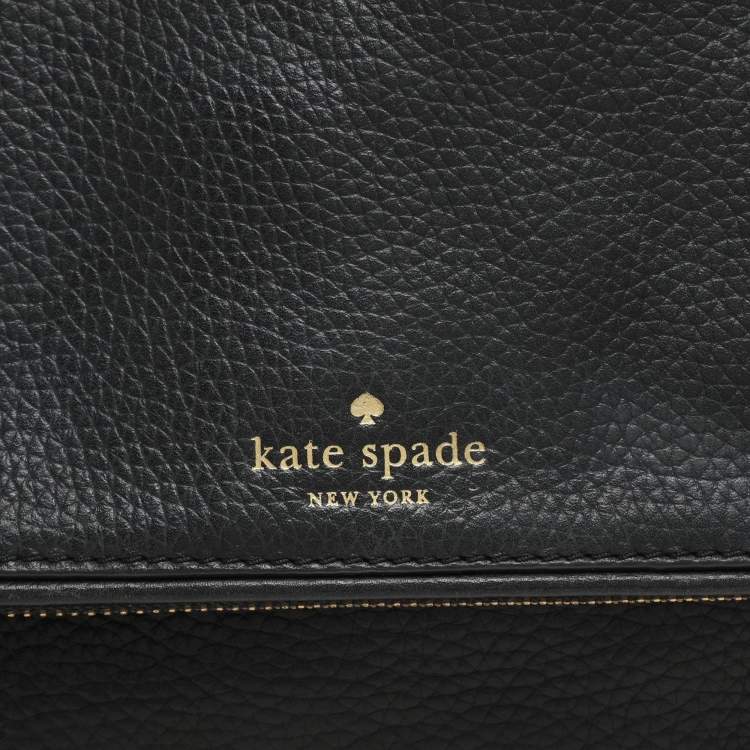 Pre Owned Kate Spade Black Leather Chester Street Shoulder Bag