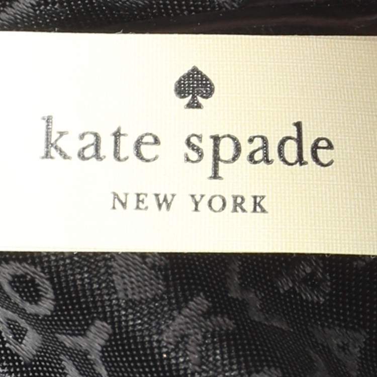 Pre Owned Kate Spade Black Leather Dome Satchel