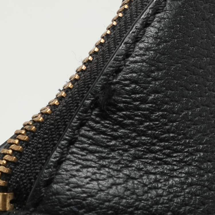 Pre Owned Kate Spade Black Leather Dome Satchel