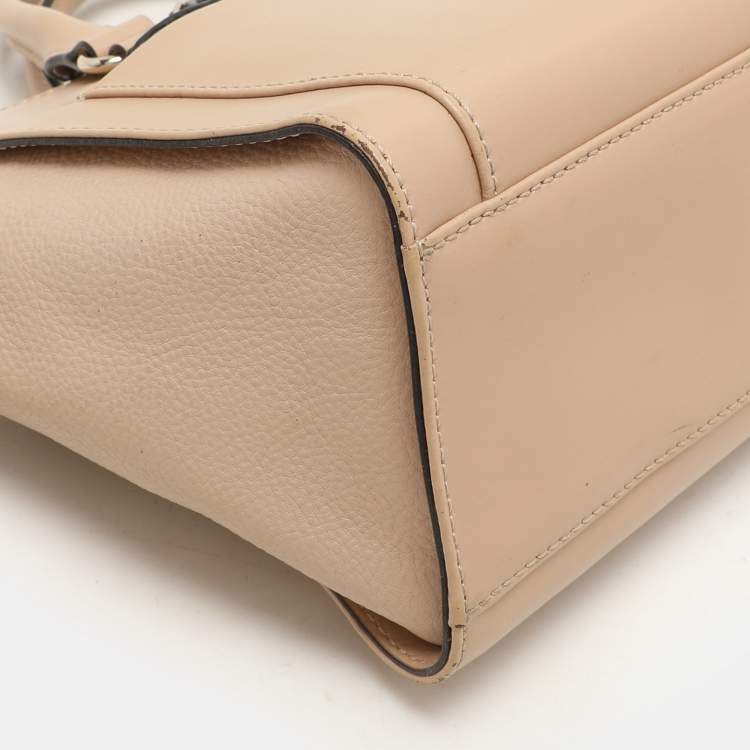 Pre Owned Kate Spade Beige Leather Satchel