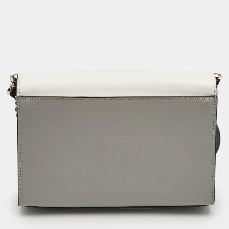 Pre Owned Kate Spade Tricolor Leather Carson Shoulder Bag