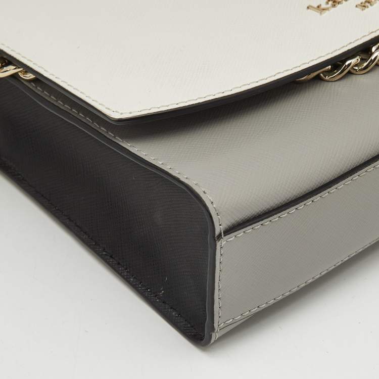 Pre Owned Kate Spade Tricolor Leather Carson Shoulder Bag