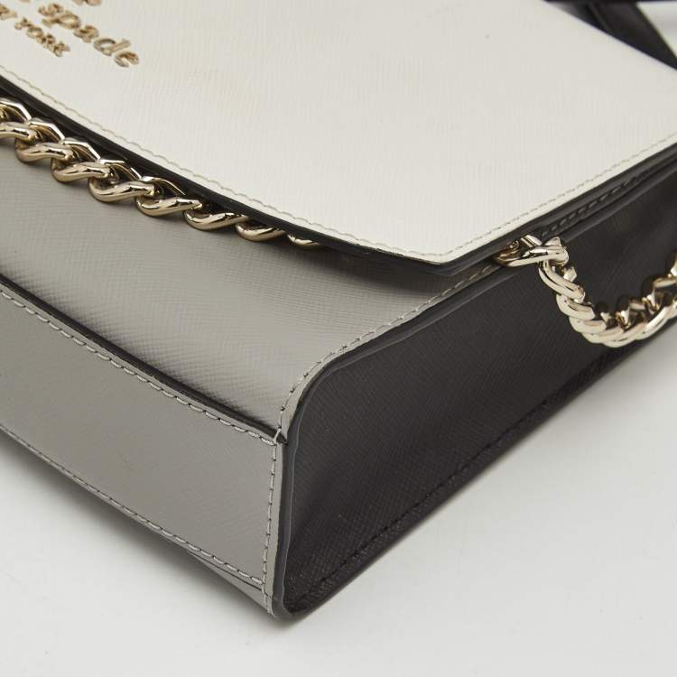 Pre Owned Kate Spade Tricolor Leather Carson Shoulder Bag