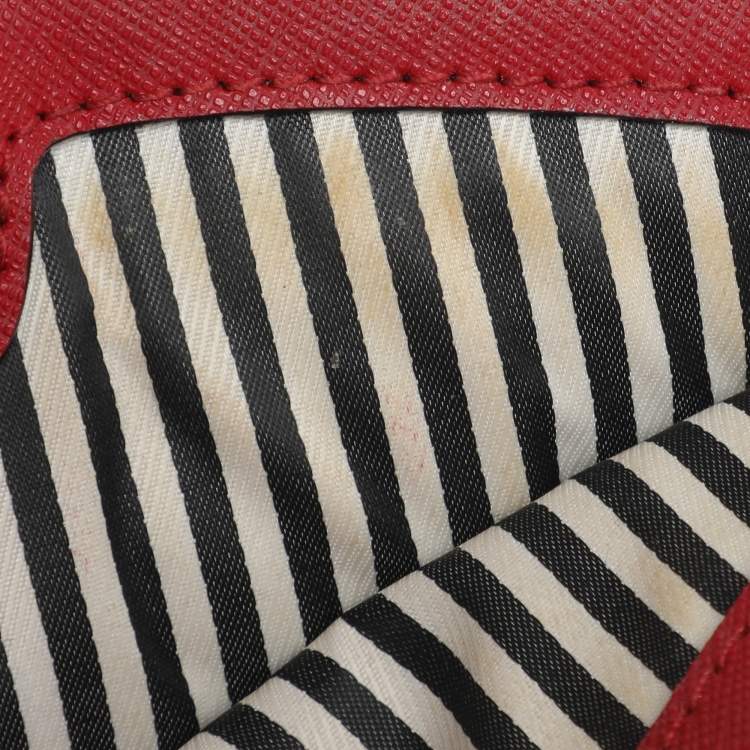 Pre Owned Kate Spade Red Leather Cameron Street Hilli Crossbody Bag