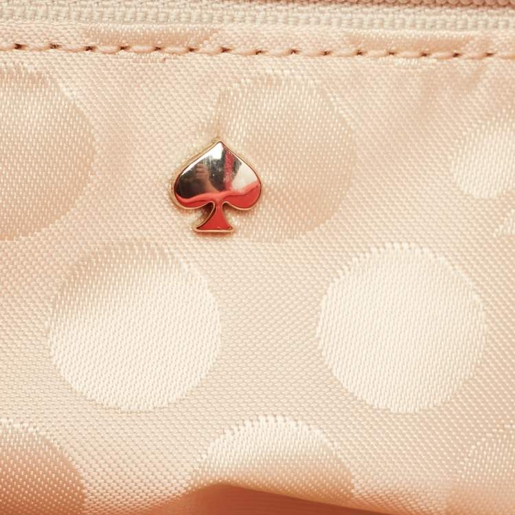 Pre Owned Kate Spade Neon Pink Leather Cedar Street Harmony Tote