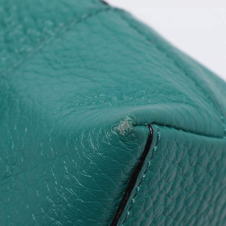 Pre Owned Kate Spade Green Leather Shoulder Bag