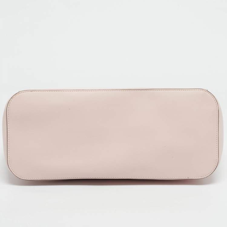Pre Owned Kate Spade Pink Leather Shopper Tote
