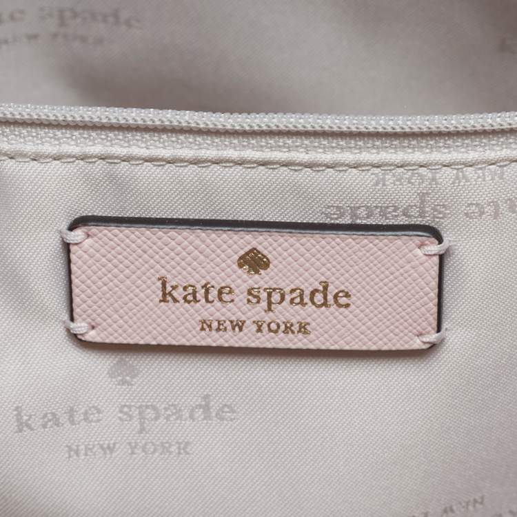 Pre Owned Kate Spade Pink Leather Shopper Tote