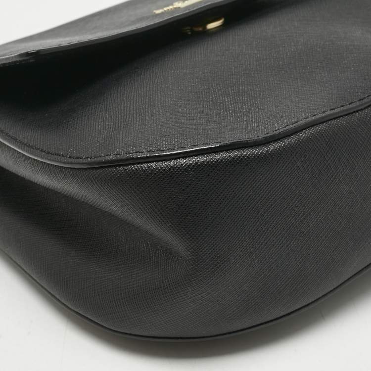 Pre Owned Kate Spade Black Leather Small Cameron Street Byrdie Crossbody Bag