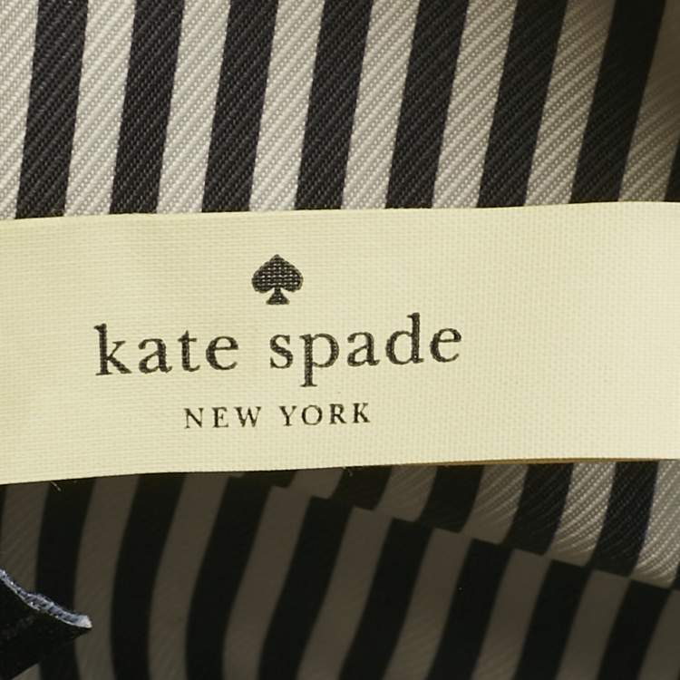Pre Owned Kate Spade Black Leather Hayes Street Eniko Crossbody Bag