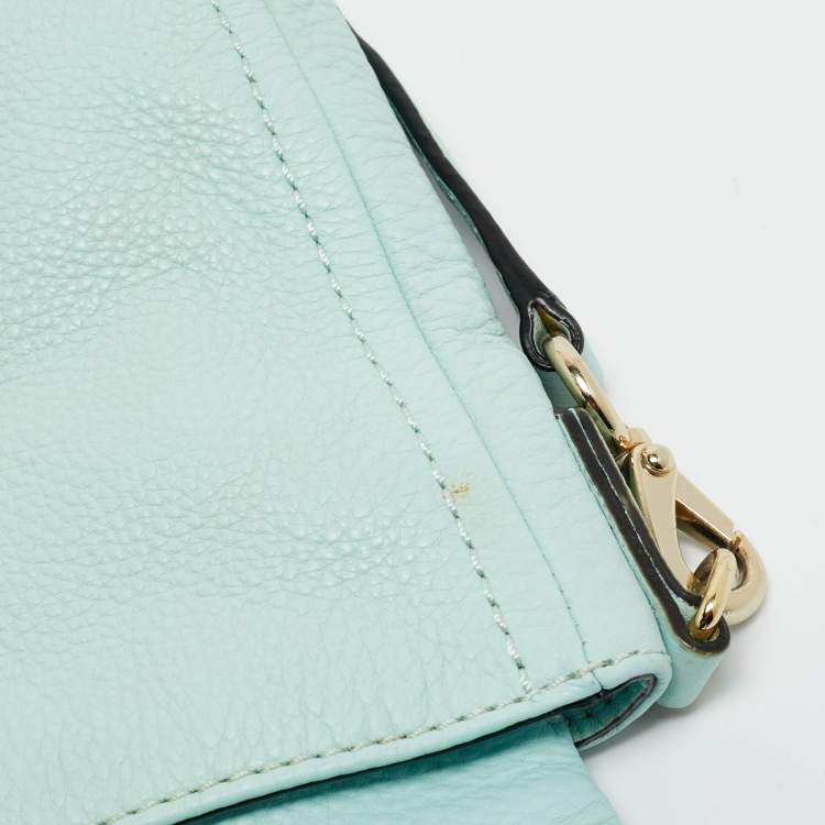 Pre Owned Kate Spade Light Green Leather Cobble Hill Clarke Crossbody Bag