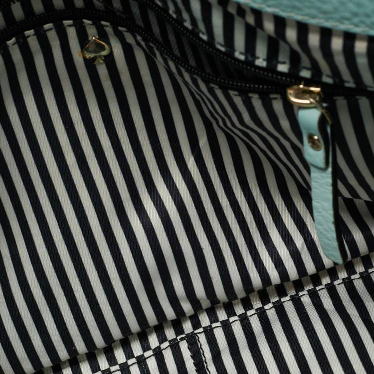 Pre Owned Kate Spade Light Green Leather Cobble Hill Clarke Crossbody Bag