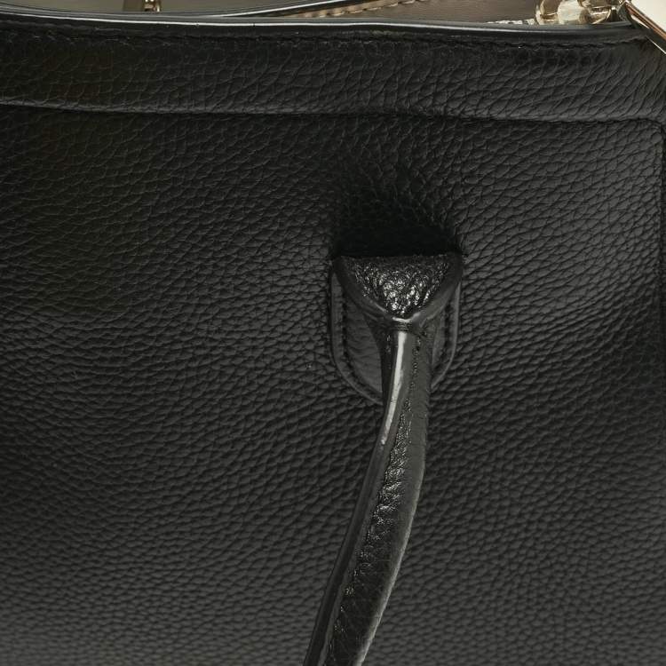 Pre Owned Kate Spade Black Leather Knott Satchel