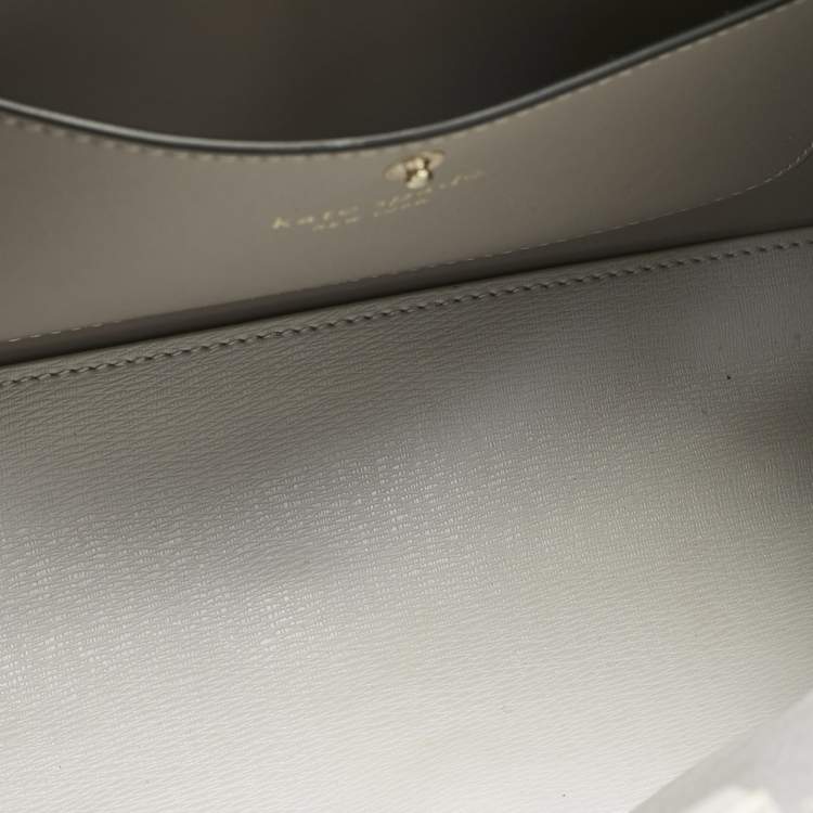 Pre Owned Kate Spade Black Leather Knott Satchel