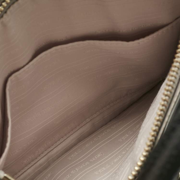 Pre Owned Kate Spade Black Leather Knott Satchel